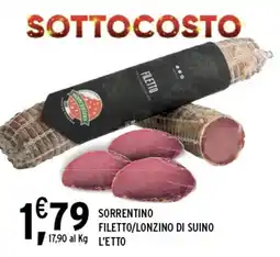 Gecop Sorrentino filetto/lonzino di suino offerta