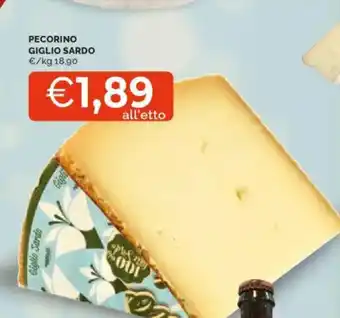 Mercatò Pecorino giglio sardo offerta