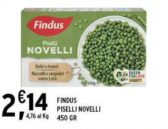 Gecop Findus piselli novelli offerta