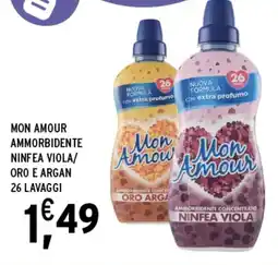 Gecop Mon amour ammorbidente ninfea viola/ oro e argan offerta