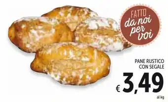Spazio Conad Pane Rustico Con Segale offerta