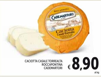 Cademartori Caciotta Casale Torrealta Roccapontina