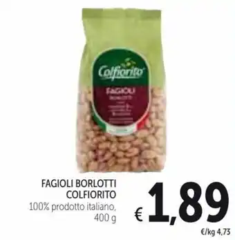 Colfiorito Fagioli Borlotti 400g
