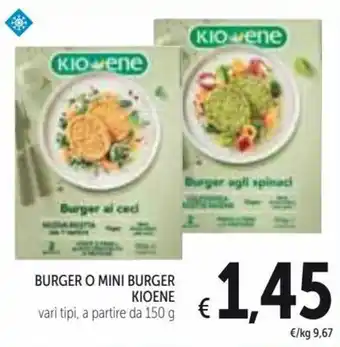 Kioene Burger O Mini Burger 150g