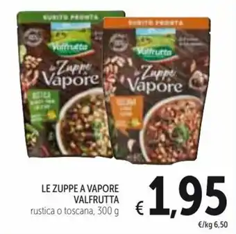 Spazio Conad Valfrutta Le Zuppe A Vapore 300g offerta