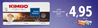 Spazio Conad Kimbo Caffè Aroma Italiano 3250 g x 4 offerta