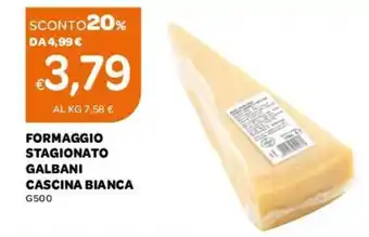 Ekom Galbani Cascina Bianca Formaggio Stagionato 500g offerta
