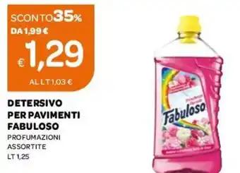 Ekom Fabuloso Detersivo Per Pavimenti 1,25lt offerta