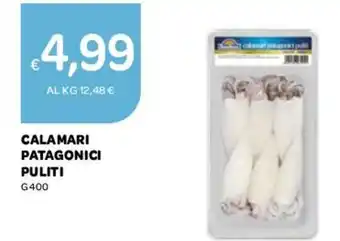 Ekom Calamari Patagonici Puliti 400g offerta