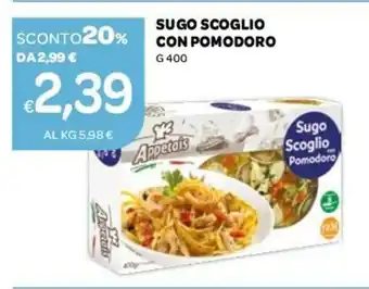 Ekom Sugo Scoglio Con Pomodoro 400g offerta