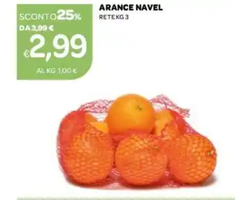 Ekom Rete Arance Navel 3kg offerta