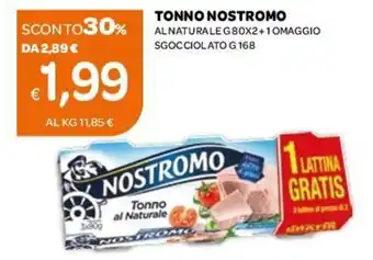 Ekom Nostromo Tonno 168 g offerta