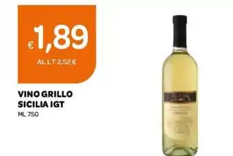 Ekom Vino Grillo Sicilia IGT 750 ml offerta