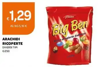 Ekom Arachidi Ricoperte 250 g offerta