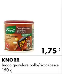Iper Tosano KNORR Brodo granulare pollo/ricco/pesce offerta