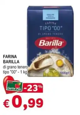 Crai FARINA BARILLA di grano tenero tipo "00" offerta