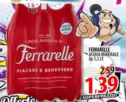 Il Genio Supermercato Ferrarelle acqua minerale offerta