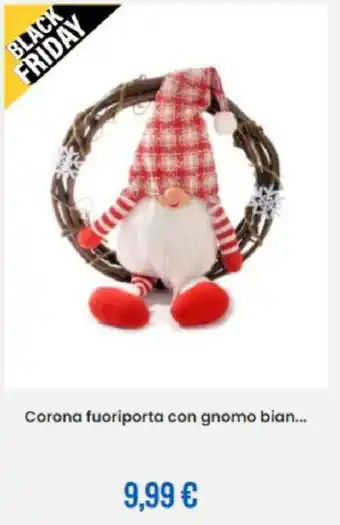 Eurospin Corona Fuoriporta con Gnomo Bian offerta