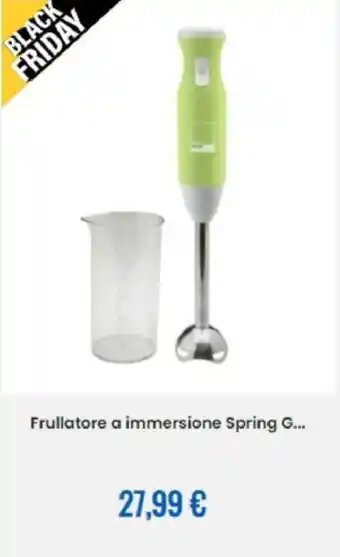 Eurospin Frullatore A Immersione Spring G offerta