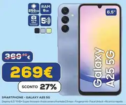 Euronics SAMSUNG SMARTPHONE-GALAXY A25 5G offerta