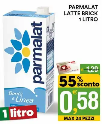 Gecop Parmalat Latte Brick 1 Litro offerta