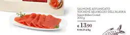 Conad Superstore SALMONE AFFUMICATO SOCKEYE SELVAGGIO DELL'ALASKA Sapori&ldee Conad offerta