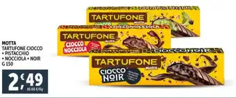 Deco Supermercati Motta tartufone ciocco pistacchio nocciola noir offerta