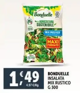 Deco Supermercati Bonduelle insalata mix rustico offerta