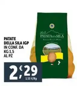 Deco Supermercati Patate della sila igp offerta