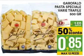 Gecop Garofalo Pasta Speciale Varie Trafile 500 gr offerta