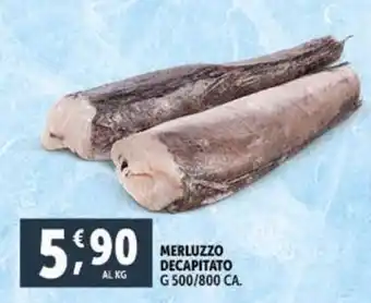 Deco Supermercati Merluzzo decapitato offerta