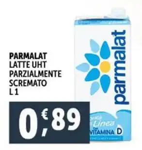 Deco Supermercati Parmalat latte uht parzialmente scremato offerta