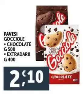 Deco Supermercati Pavesi gocciole offerta