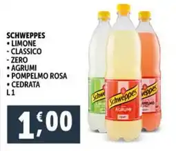 Deco Supermercati Schweppes limone - classico -zero offerta