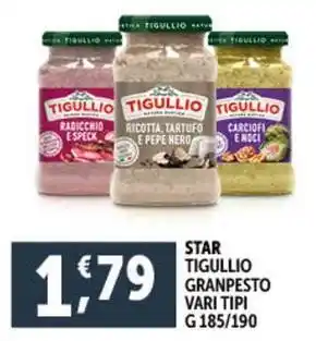 Deco Supermercati Star tigullio granpesto offerta