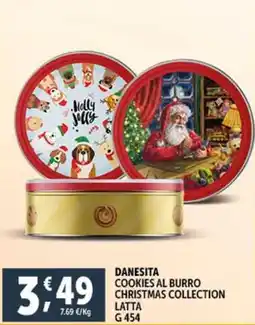 Deco Supermercati Danesita cookies al burro christmas collection latta offerta