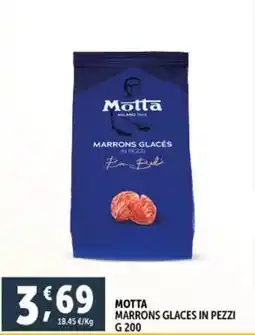 Deco Supermercati Motta marrons glaces in pezzi offerta