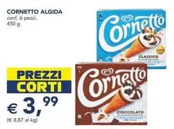 Esselunga Cornetto ALGIDA offerta