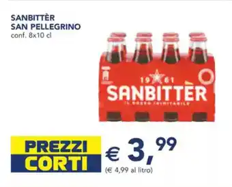 Esselunga Sanbitter san pellegrino offerta