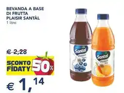 Esselunga Bevanda a base di frutta plaisir SANTÀL offerta