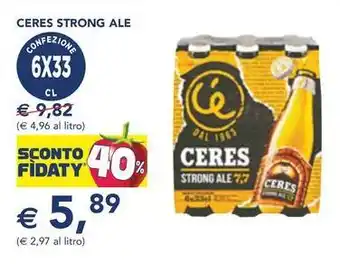 Esselunga Ceres STRONG ALE offerta