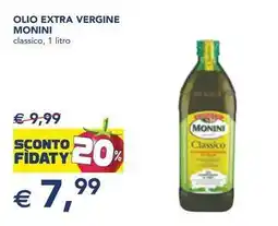 Esselunga Olio extra vergine MONINI offerta