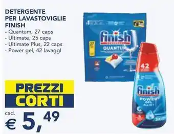 Esselunga Detergente per lavastoviglie FINISH offerta