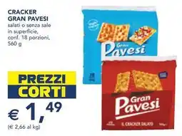 Esselunga Cracker GRAN PAVESI offerta