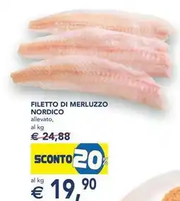 Esselunga Filetto di merluzzo nordico offerta