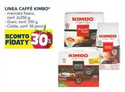 Esselunga Linea caffè KIMBO offerta