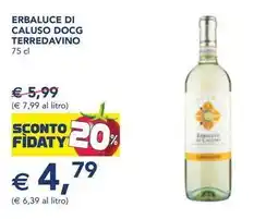 Esselunga Erbaluce di caluso docg TERREDAVINO offerta