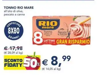 Esselunga Tonno RIO MARE offerta