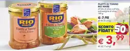 Esselunga Filetti di tonno RIO MARE offerta