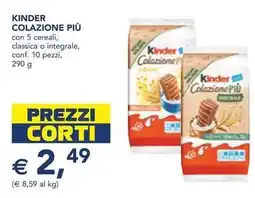 Esselunga Kinder colazione più offerta